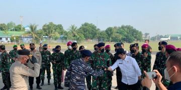 Rektor IPDN Dampingi KSAL Terjunkan Satgas Vaksinasi COVID-19 Papua