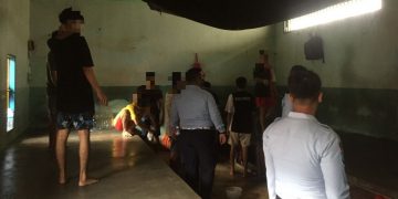 Tingkatkan Kebersihan, Lapas Narkotika Kelas IIB Muara Sabak Gelar Gotongroyong Bersih-Bersih 