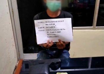 Satu Orang Pengedar Narkotika Dibekuk Sat Resnarkoba Polres Merangin