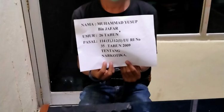 Satu Orang Pengedar Narkotika Dibekuk Sat Resnarkoba Polres Merangin