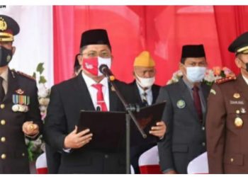 Ketua DPRD Kota Jambi Putra Absor Hasibuan Hadiri Upacara HUT RI ke-76