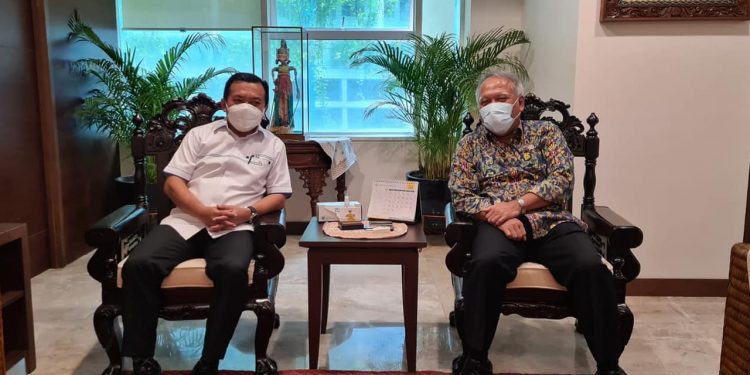 Gubernur Al Haris Temui Menteri PUPR Soal Infrastruktur Pelabuhan Ujung Jabung