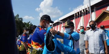 Gubernur Al Haris Lepas 101 Atlet Jambi ke PON XX di Papua