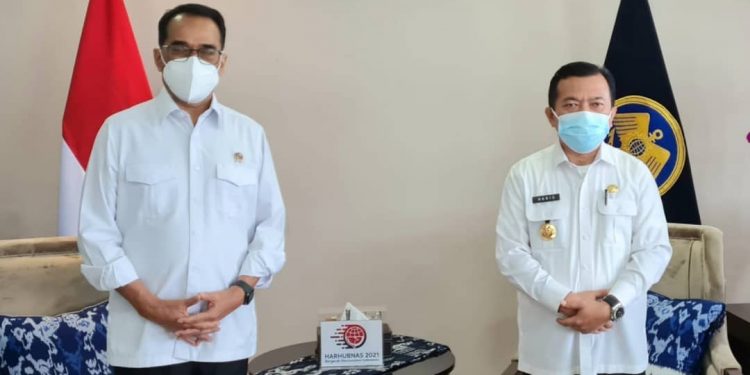 Temui Menteri Perhubungan, Gubernur Jambi Al Haris Bahas Ujung Jabung dan Jalur Keret