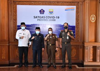 Gubernur Al Haris Sambut Kunjungan Kerja Kajati Jambi