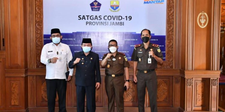Gubernur Al Haris Sambut Kunjungan Kerja Kajati Jambi