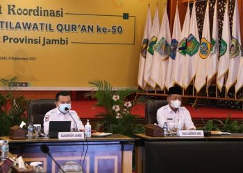 Pelaksanaan MTQ Ke 50, Gubernur Al Haris Perketat Protokol Kesehatan