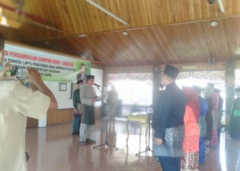 Bupati Fadhil Lantik Pejabat Eselon IIB dan IIIA