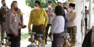 Bupati Fadhil Sambut Kunjungan Kapolda di RS HAMBA Muara Bulian