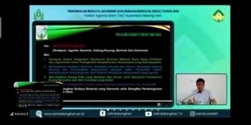 Secara Virtual, Bupati Batanghari Jadi Pemateri PBAK