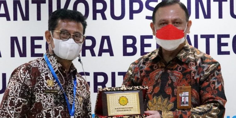 Cegah Korupsi, KPK Ingatkan Kementan Perkuat Integritas