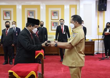 Mendagri Tunjuk Suhajar Diantoro Jadi Plt. Sekjen Kemendagri