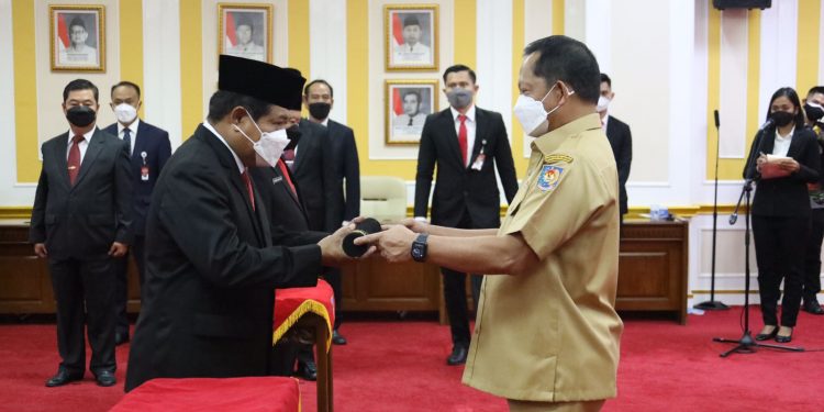 Mendagri Tunjuk Suhajar Diantoro Jadi Plt. Sekjen Kemendagri