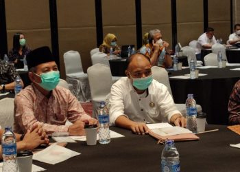 Bupati H Mashuri Ikuti Rakor Teknis Pinjaman Daerah