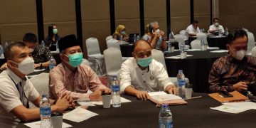 Bupati H Mashuri Ikuti Rakor Teknis Pinjaman Daerah