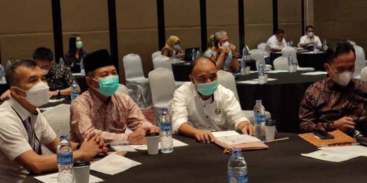 Bupati H Mashuri Ikuti Rakor Teknis Pinjaman Daerah