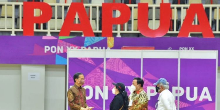 Presiden Jokowi Minta 7 Venue PON XX Papua Yang Baru Diresmikan di Rawat dan Manfaatkan Untuk Pembinaan Atlet 