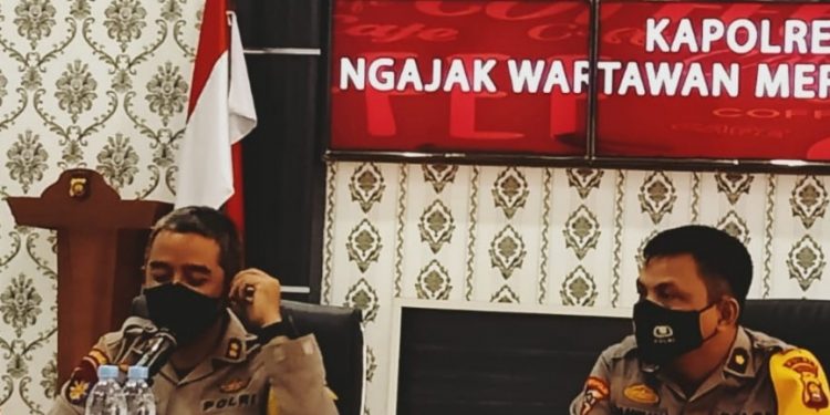 Ngopi Bersama Wartawan, Kapolres Merangin Minta Komunikasi Terus Ditingkatkan 