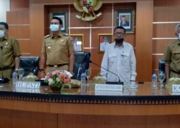 Bupati Batanghari Hadiri Sosialisasi Perbup 48 Tahun 2021