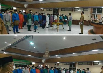 Pemkab Batanghari Lakukan Pelantikan Pejabat Eselon III dan IV di Gelar di Dua Lokasi Berbeda