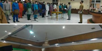 Pemkab Batanghari Lakukan Pelantikan Pejabat Eselon III dan IV di Gelar di Dua Lokasi Berbeda