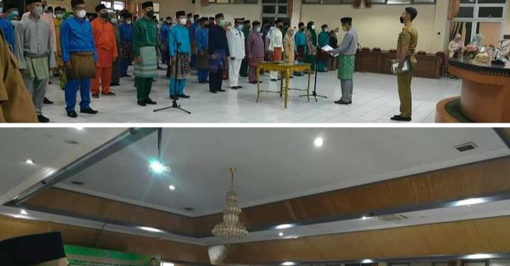 Pemkab Batanghari Lakukan Pelantikan Pejabat Eselon III dan IV di Gelar di Dua Lokasi Berbeda
