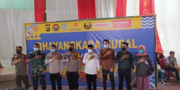 Wawako Jambi Hadiri Kegiatan Mural Bhayangkara 2021