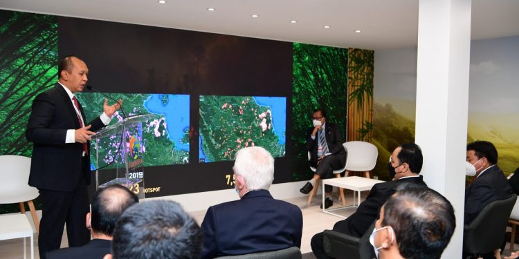 Kapolda Jambi Bawa Pencegahan Karhutla di COP26 UNFCCC, Glasgow