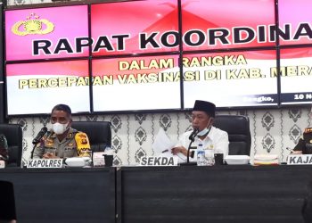 Merangin Kembali di Level 3 PPKM,  Kepala Desa di-Warning Wajib 70 Persen Capaian Vaksinasi Covid-19 