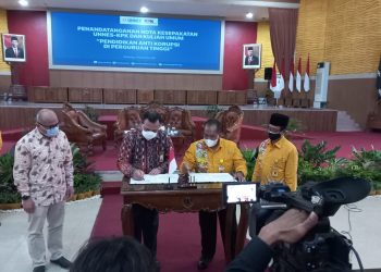 KPK Tandatangani Kerjasama dengan Universitas Negeri Semarang