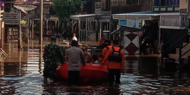 Sungai Batang Hari Leko Meluap, 350 Rumah di Musi Banyuasin Terendam Banjir