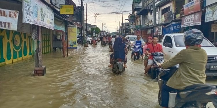 Pemkab Serdang Bedagai Aktifkan Posko Tangani Banjir Lima Desa