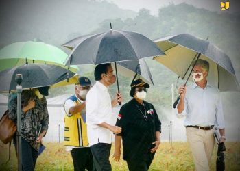 Presiden Jokowi Kunjungi Pusat Persemaian Modern Dengan Dukungan Air Baku dari Kementerian PUPR