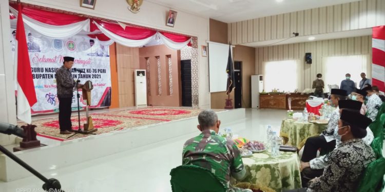 Merangin Peringati Hari Guru Nasional 2021 