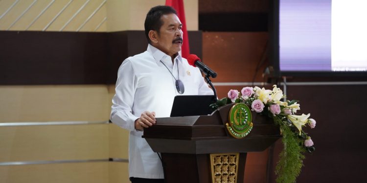 Kunjungi Kejati Sumatera Selatan, Jaksa Agung Beri Pengarahan Penanganan HAM Berat