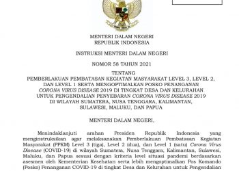 Kabupaten Merangin Kembali Naik Level 3 PPKM, Nasution : Siswa Tetap Sekolah Seperti Biasa