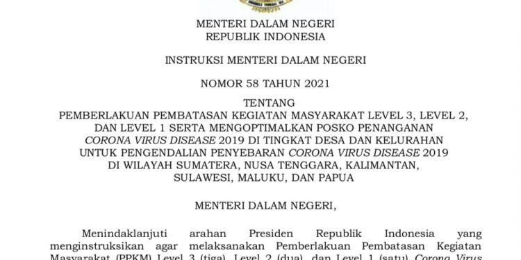 Kabupaten Merangin Kembali Naik Level 3 PPKM, Nasution : Siswa Tetap Sekolah Seperti Biasa