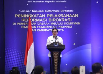 Mendagri Minta Gubernur  Lakukan Pengawasan Pelaksanaan Reformasi Birokrasi di Daerah