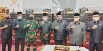 APBD Merangin 2022 disahkan Sebesar  Rp 1,36 Triliun