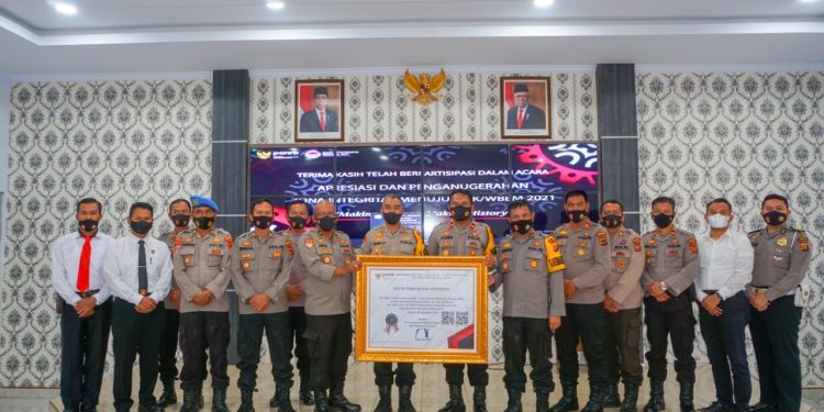 Polres Merangin Raih Predikat WBK dari Kementerian PANRB 