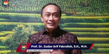 Merangin Ulang Tahun Ke 72, Dirjen Dukcapil Berharap Bertranformasi Menuju Pemerintahan Berbasis Diigital