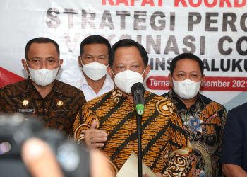 Mendagri Dorong Kepala Daerah Lakukan Terobosan untuk Genjot Vaksinasi