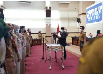 Sebanyak 306 Pejabat Struktural Sulsel Dilantik Jadi Pejabat Fungsional, Kemendagri Beri Apresiasi