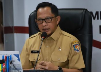 Rakor dengan Kepala Daerah, Mendagri : Apapun Variannya, Penegakkan Prokes Kunci Utama 
