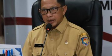 Rakor dengan Kepala Daerah, Mendagri : Apapun Variannya, Penegakkan Prokes Kunci Utama 