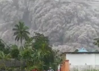 Aktifitas Awan Panas Guguran Gunung Semeru Berdampak pada Masyarakat di Kecamatan Pronojiwo Lumajang