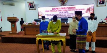 DPRD Batanghari Rapat Paripurna Ranperda RPJMD 2021-2026