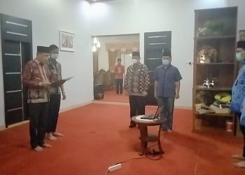 Pelantikan Susulan, 4 Pejabat Fungsional Dilantik Sekda Merangin, 2 Lainya Tidak Hadir