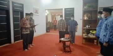 Pelantikan Susulan, 4 Pejabat Fungsional Dilantik Sekda Merangin, 2 Lainya Tidak Hadir