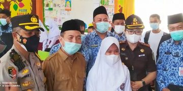 Bupati Merangin Launching Vaksinasi Anak Usia 6-11 Tahun